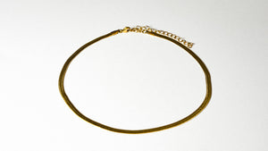 Xya Flat Snake Necklace
