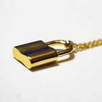 Load image into Gallery viewer, Naia Padlock Necklace
